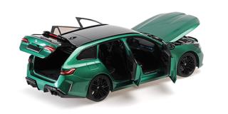 BMW M5 TOURING - 2024 - GREEN METALLIC Minichamps 1:18 Metallmodell mit zu öffnenden Hauben und Türen!